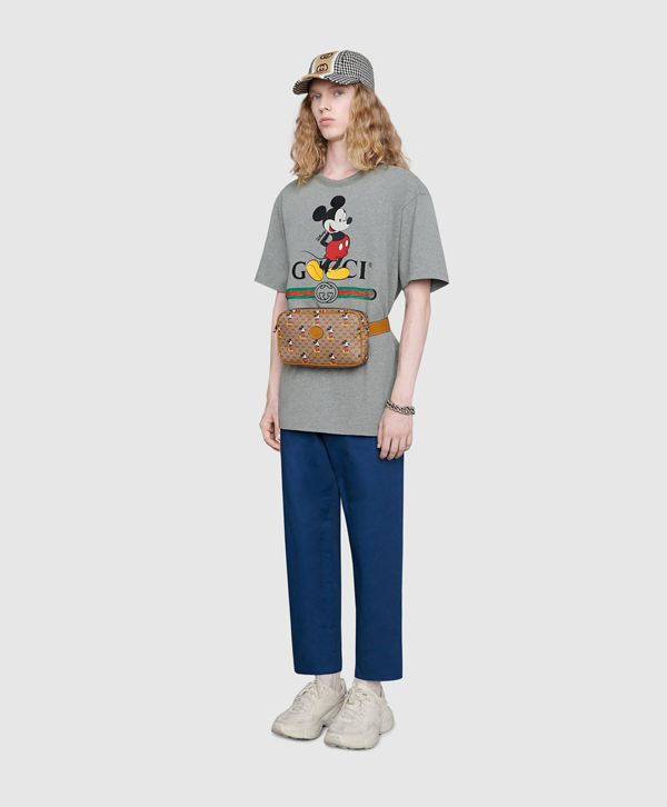2020年春夏新作 DISNEY x グッチ ディズニー x グッチ偽物 ベルトバッグ belt bag 602695 HWUBM 8559